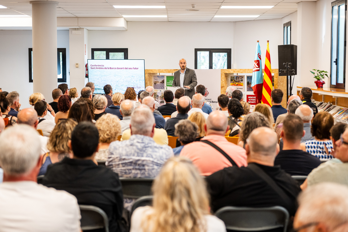 Imatge de la notícia: L’alcalde Marc Giribet presenta 18 projectes estratègics per fer possible el Sant Andreu del segle XXI